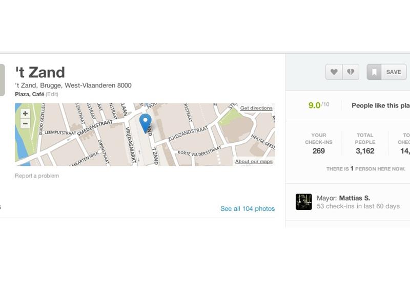 Most Foursquare Check-Ins At A Single Location