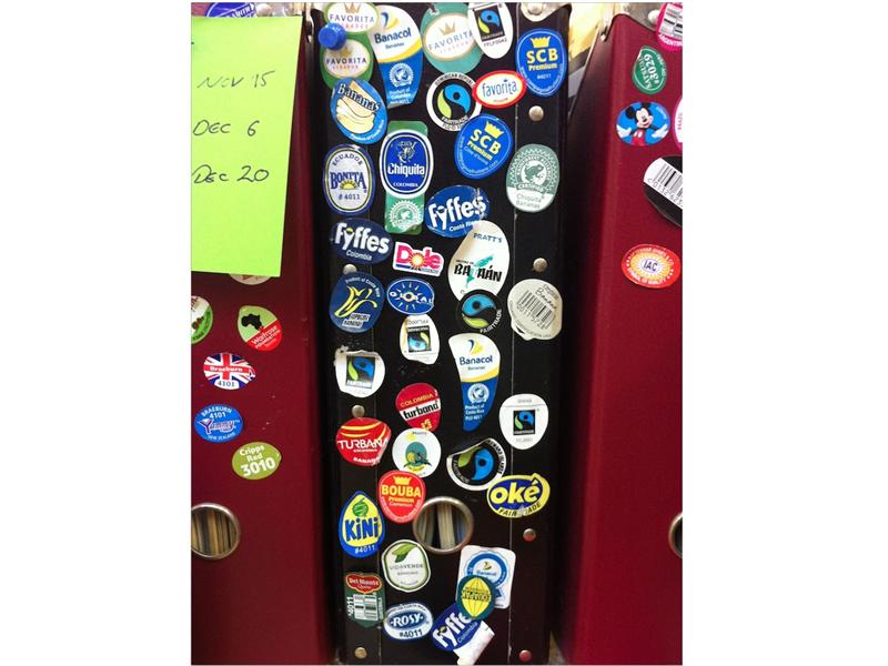 Largest Collection Of Banana Stickers