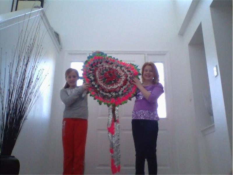 Largest Duct Tape Lollipop