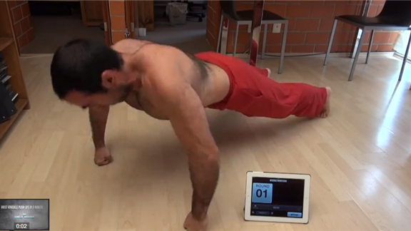 Most Knuckle Push-Ups In One Minute