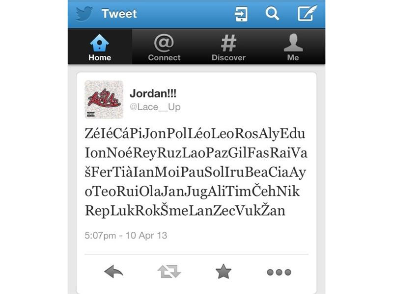 Most European Football Players Mentioned In A Tweet