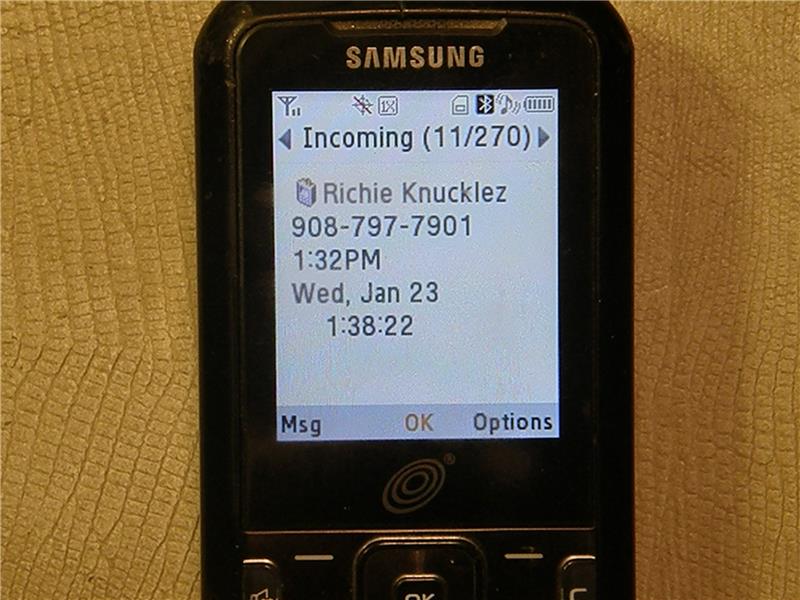 Longest Incoming Phone Call From 