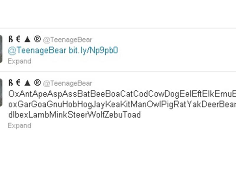 Most Animals Named In A Tweet