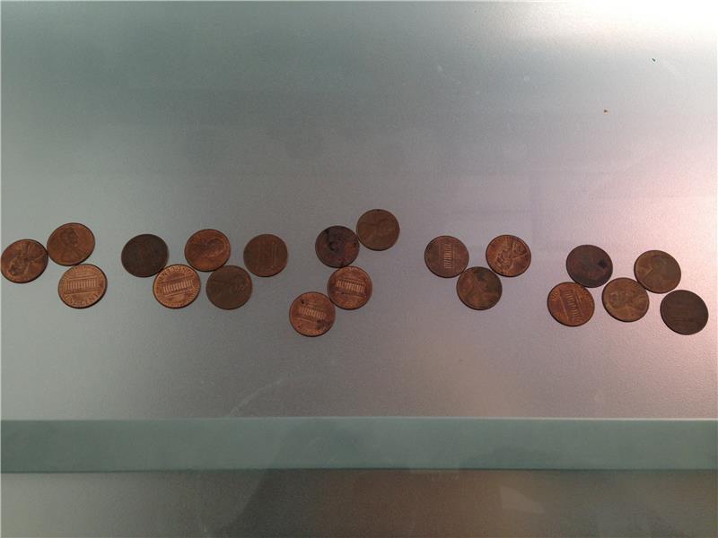 Fewest Pennies Used To Spell 