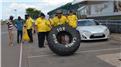 Most Times Flipping A 100-Kilogram Tire In Six Hours