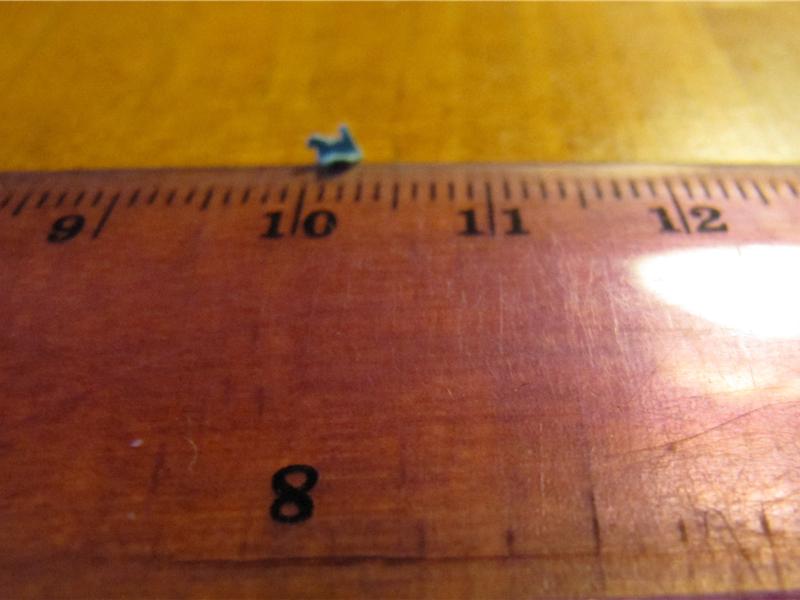 Smallest Origami Crane