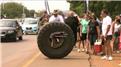 Fastest Time To Flip A 209-Kilogram Tire One Kilometer