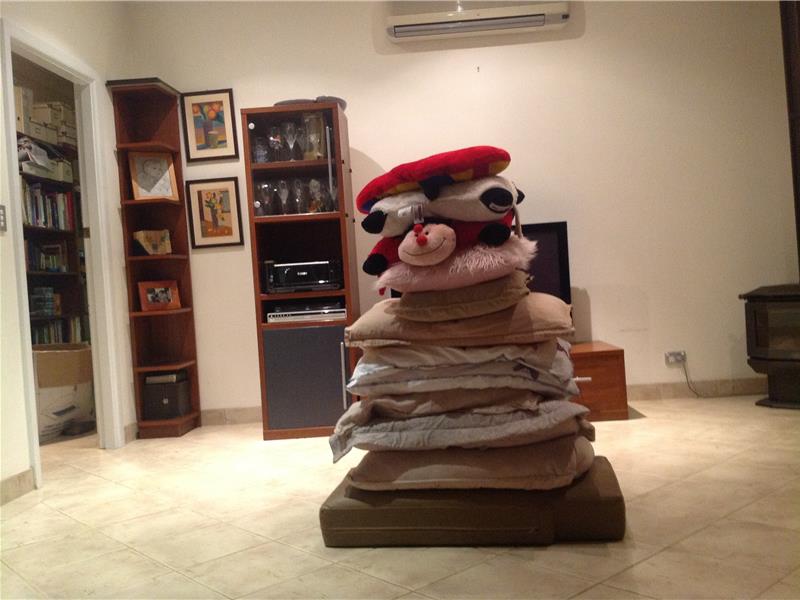 Tallest Pillow Tower