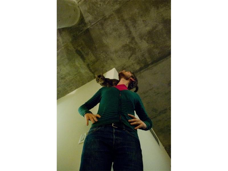 Tallest Human Cat Perch