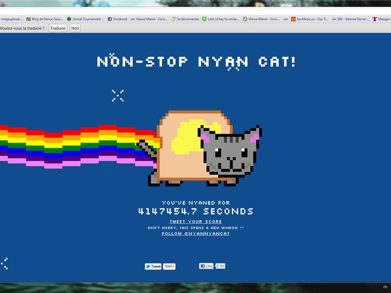 Longest Non-Stop Nyan Cat