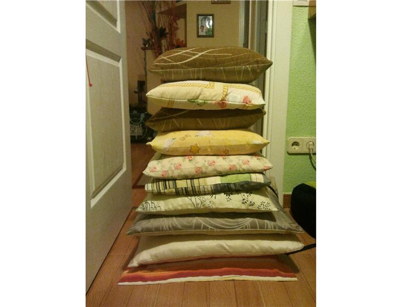 Tallest Pillow Tower