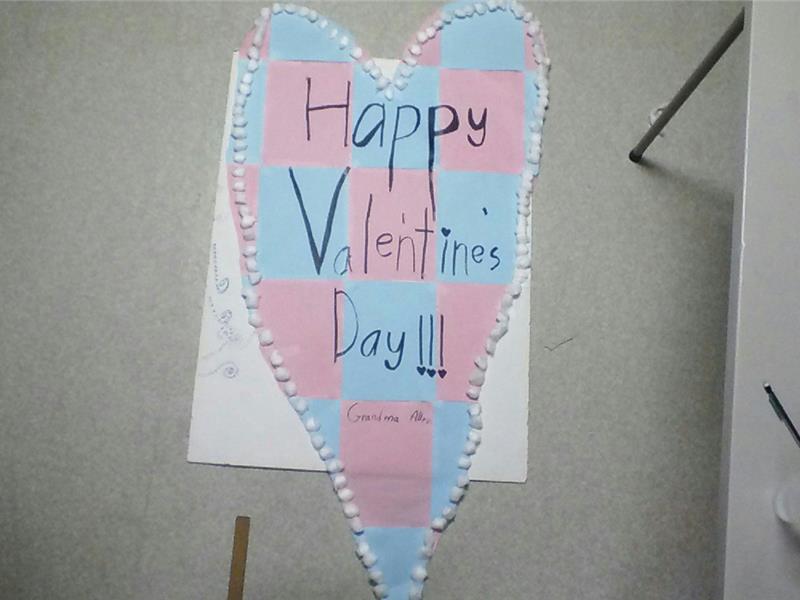 Largest Valentine\'s Day Postcard