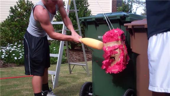 Most Times Hitting A Pinata In One Minute