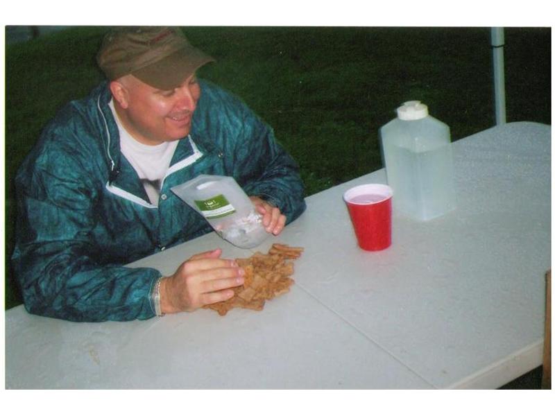 Most Dog Biscuits Eaten By A Human In Five Minutes
