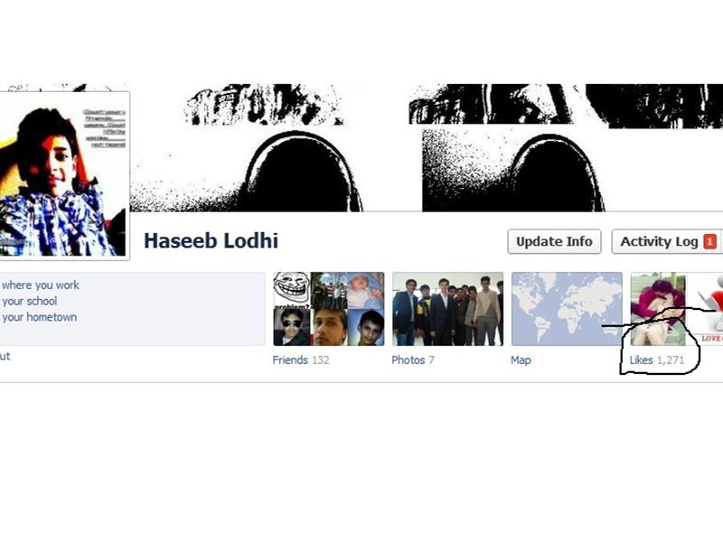 Most Facebook Pages Liked