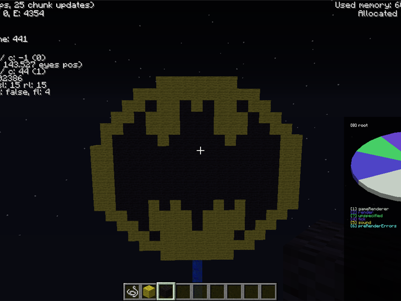 Tallest Batman Logo Built In 