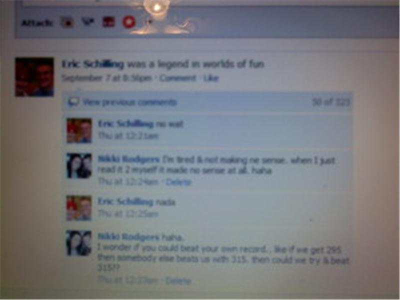 Longest Three-Person Comment Thread On A Facebook Status Update