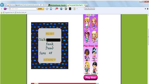 Most Mouse Clicks in 10 Seconds