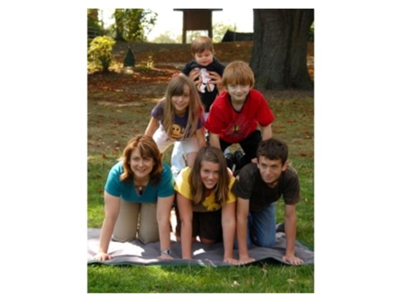Largest Family Human Pyramid