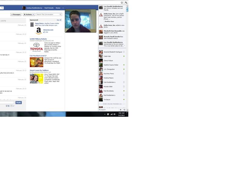 Most Messages In A Facebook Email Thread