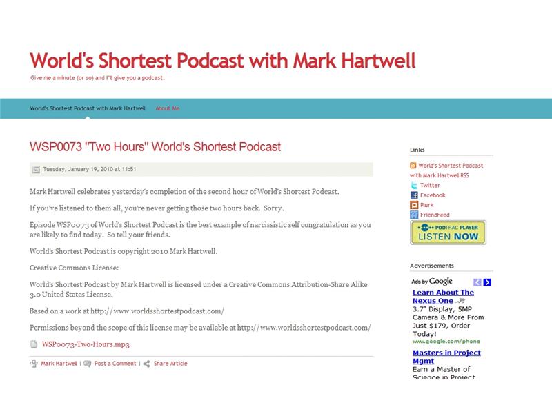 Shortest Podcast