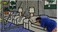 Most People Photographed In Front Of A Lichtenstein Reproduction During A Music Festival