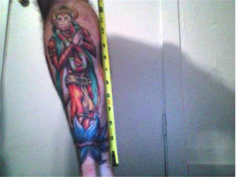 Longest Hanuman Tattoo