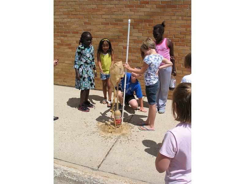 Tallest Mentos And Cola Volcano Explosion