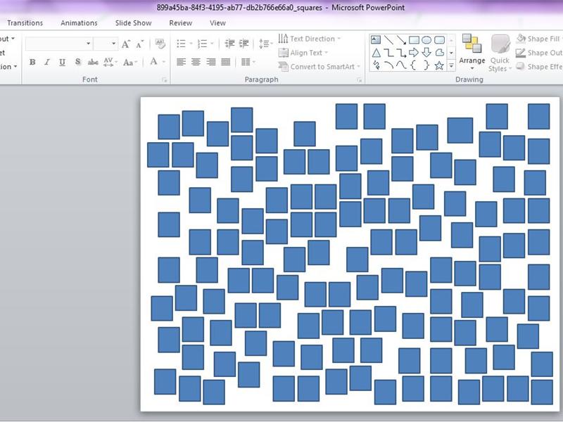 Most Square Shapes Fit On A PowerPoint Slide