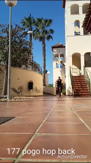 Most BMX Front Hops With Bars Turned 180 Degrees
