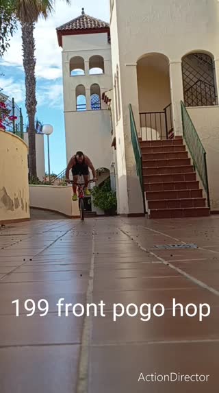 Most BMX Front Hops (Biker Over 45 Years Old)