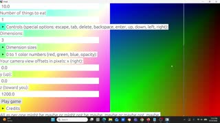 Object Render in Highest Dimensional Space of a Game