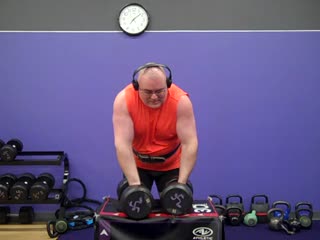 Most 95 Pound Hammer Curls in 30 Seconds