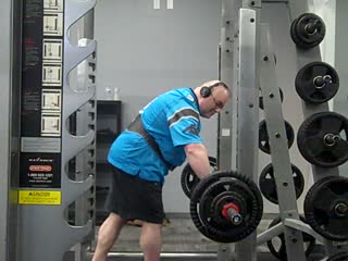 Most Weight Lifted by Barbell Rows in 30 Seconds