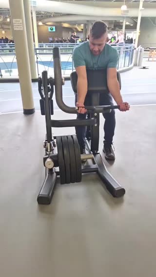 Preacher Curl Plate Loaded Machine 194 Pounds