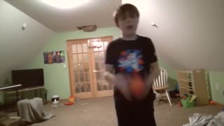 Most Mini Basketball Hoop Dunks In One Minute