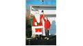 Tallest Statue Of Santa Claus Holding A Snowman