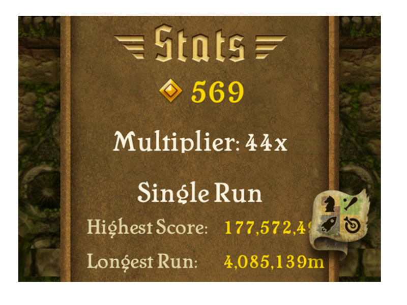 Farthest Distance Run In A Single Game Of 