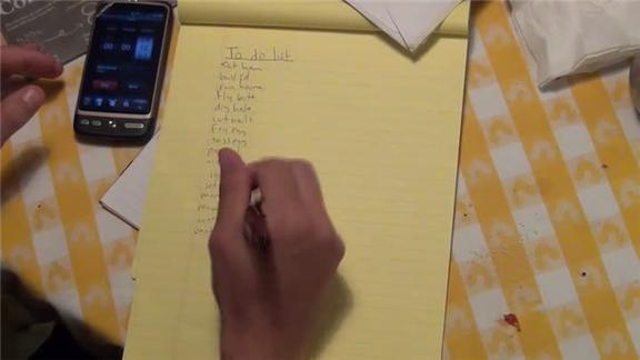 Longest To-Do List Written In One Minute