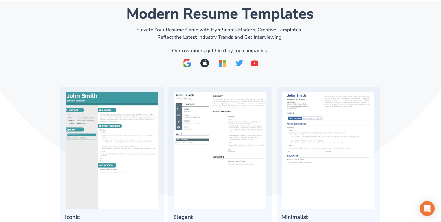 Best Resume Templates