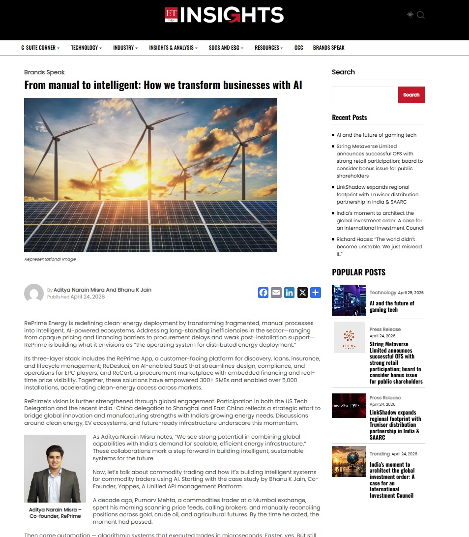 From manual to intelligent: How we transform businesses with AI