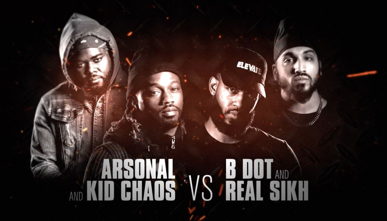 B DOT & REAL SIKH vs KID CHAOS & ARSONAL