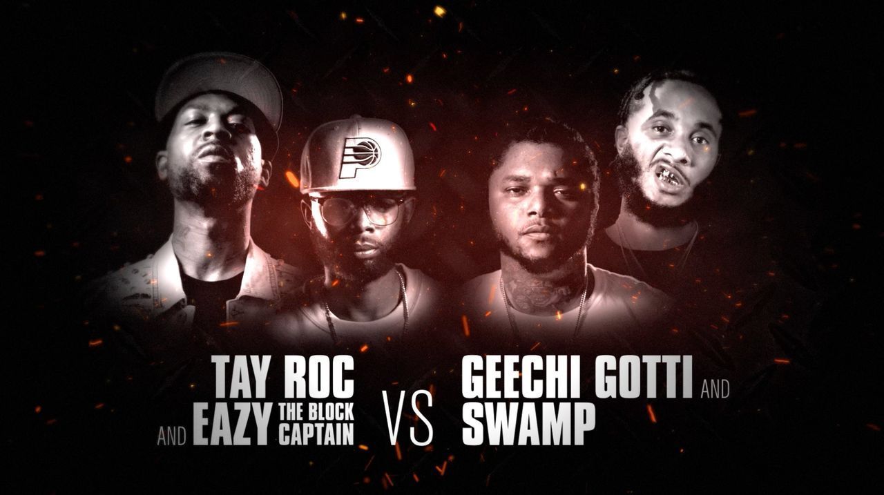 GEECHI GOTTI & SWAMP vs Tay Roc & Eazy The Block Captain