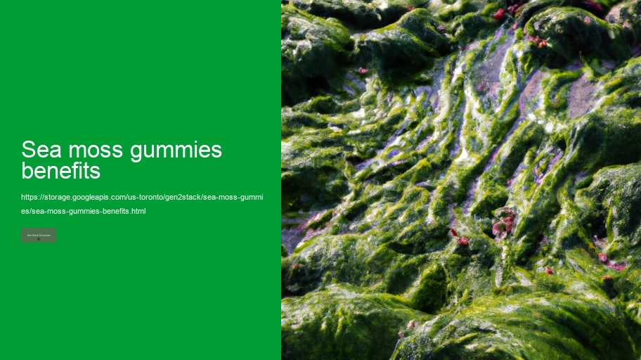 sea moss gummies benefits
