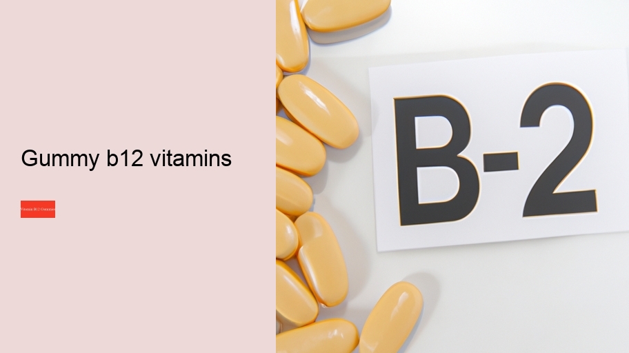 gummy b12 vitamins