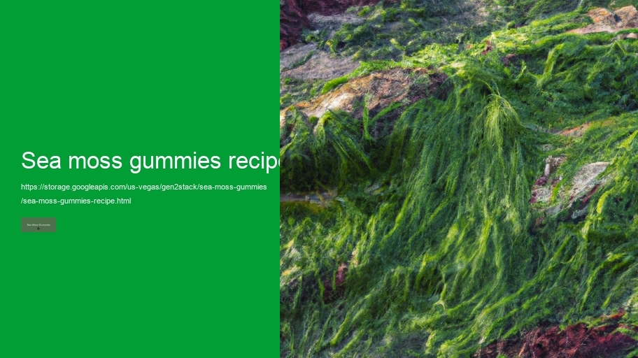 sea moss gummies recipe