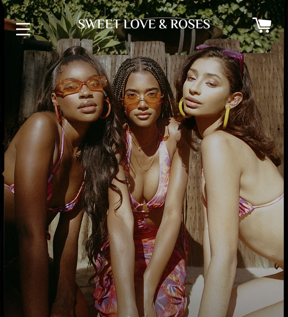 The logo or business face of "Sweet Love and Roses"