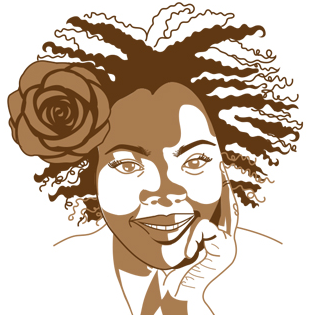 The logo or business face of "Curly Contessa LLC"