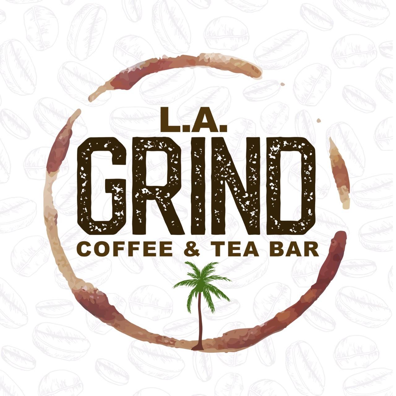 The logo or business face of "L.A. Grind Coffee and Tea Bar LLC "