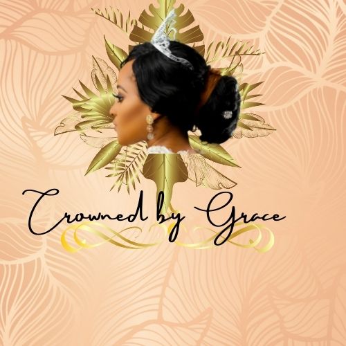 The logo or business face of "Crowned by Grace 07"